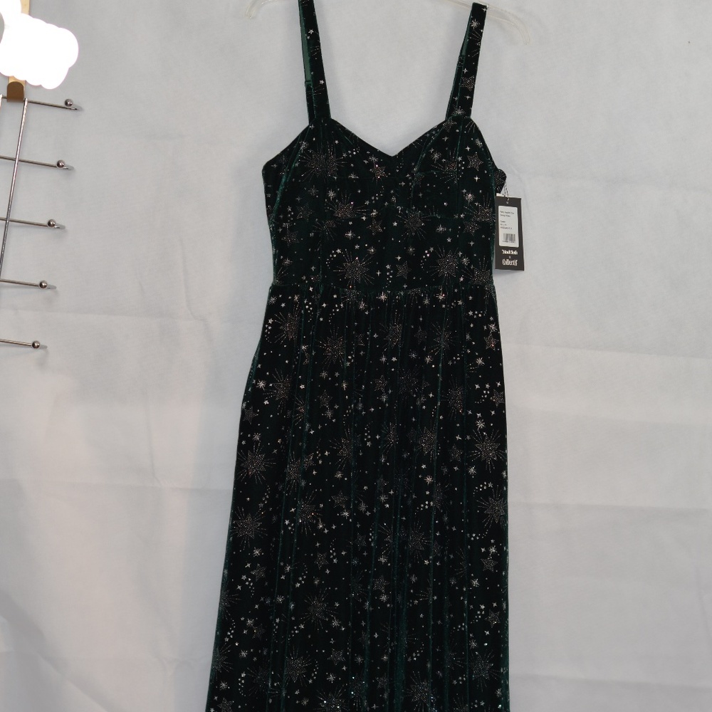 ModCloth X Collectief. Velvet  Dress SZ 10 NWT - Picture 2 of 10